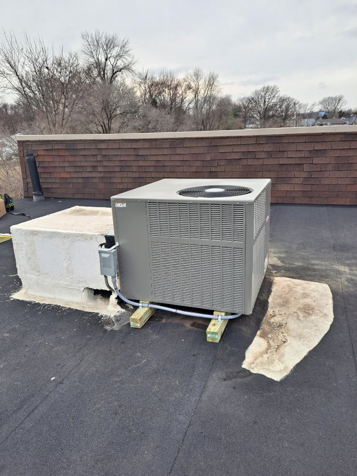  Scott Lee Heating Company Roof Top After Photo