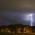storm in St. Louis neighborhood