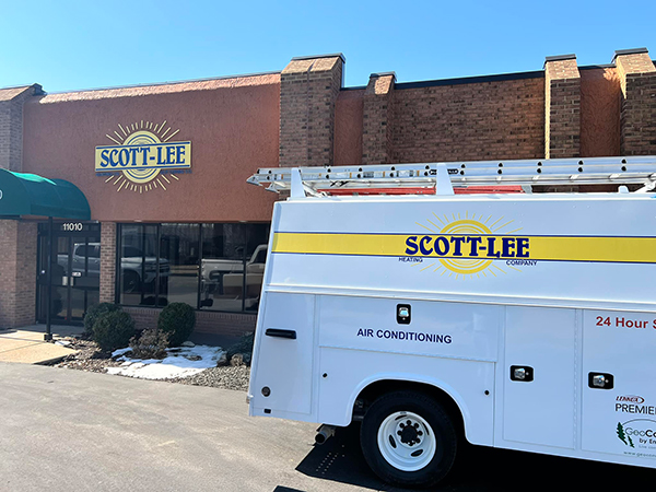scottless van and building