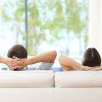 relaxed Missouri couple