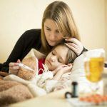 mother with child who has legionnaires disease